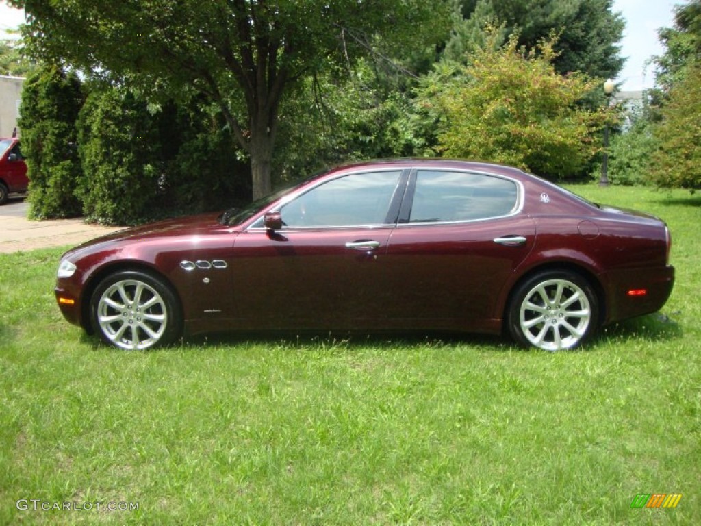 Bordeaux 2005 Maserati Quattroporte Standard Quattroporte Model Exterior Photo #68925327