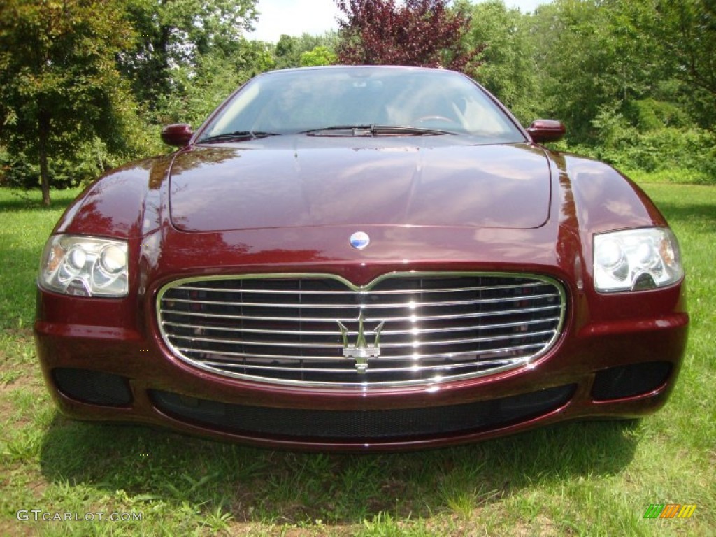Bordeaux 2005 Maserati Quattroporte Standard Quattroporte Model Exterior Photo #68925339