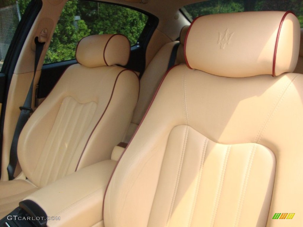2005 Maserati Quattroporte Standard Quattroporte Model Front Seat Photo #68925351