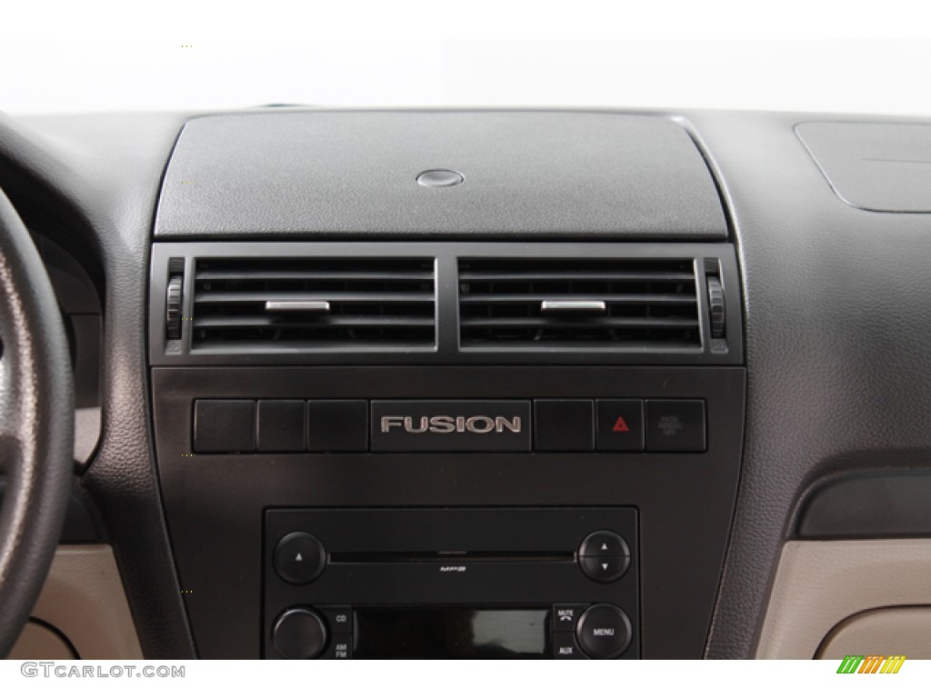 2007 Fusion S - Tungsten Grey Metallic / Light Stone photo #10