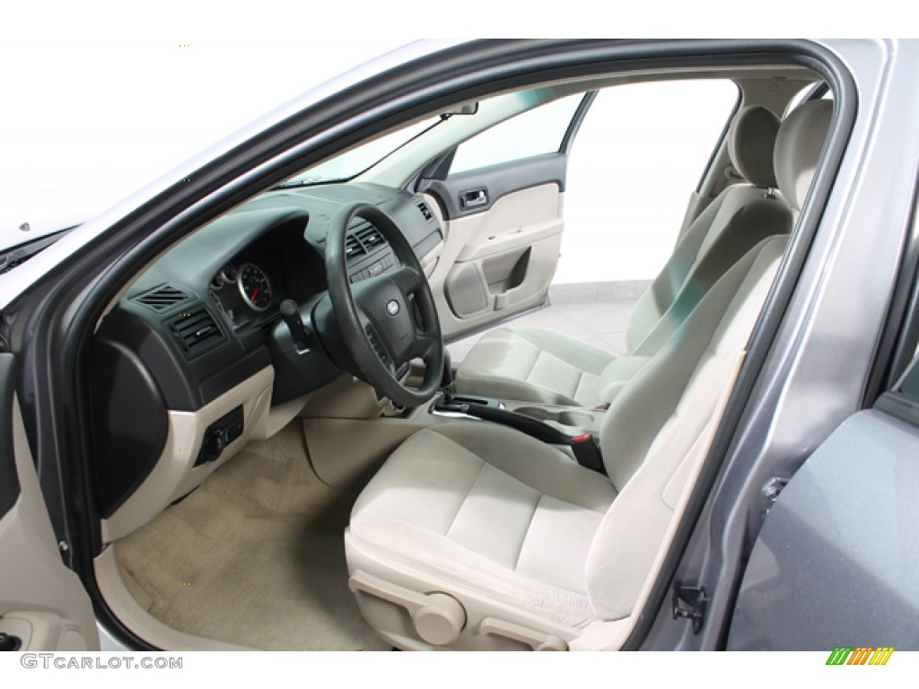 2007 Fusion S - Tungsten Grey Metallic / Light Stone photo #18