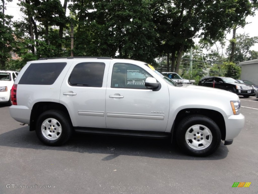 Sheer Silver Metallic 2010 Chevrolet Tahoe LS 4x4 Exterior Photo #68926047