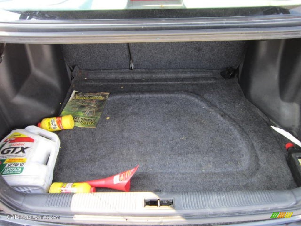 2002 Accent GL Sedan - Ebony Black / Gray photo #16
