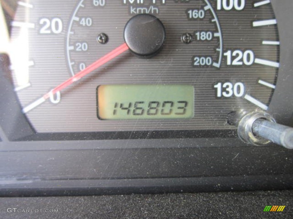 2002 Accent GL Sedan - Ebony Black / Gray photo #25