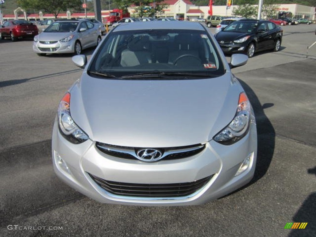 2013 Elantra GLS - Silver / Gray photo #2