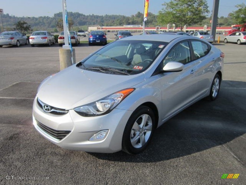2013 Elantra GLS - Silver / Gray photo #3