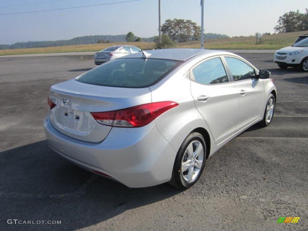 2013 Elantra GLS - Silver / Gray photo #7