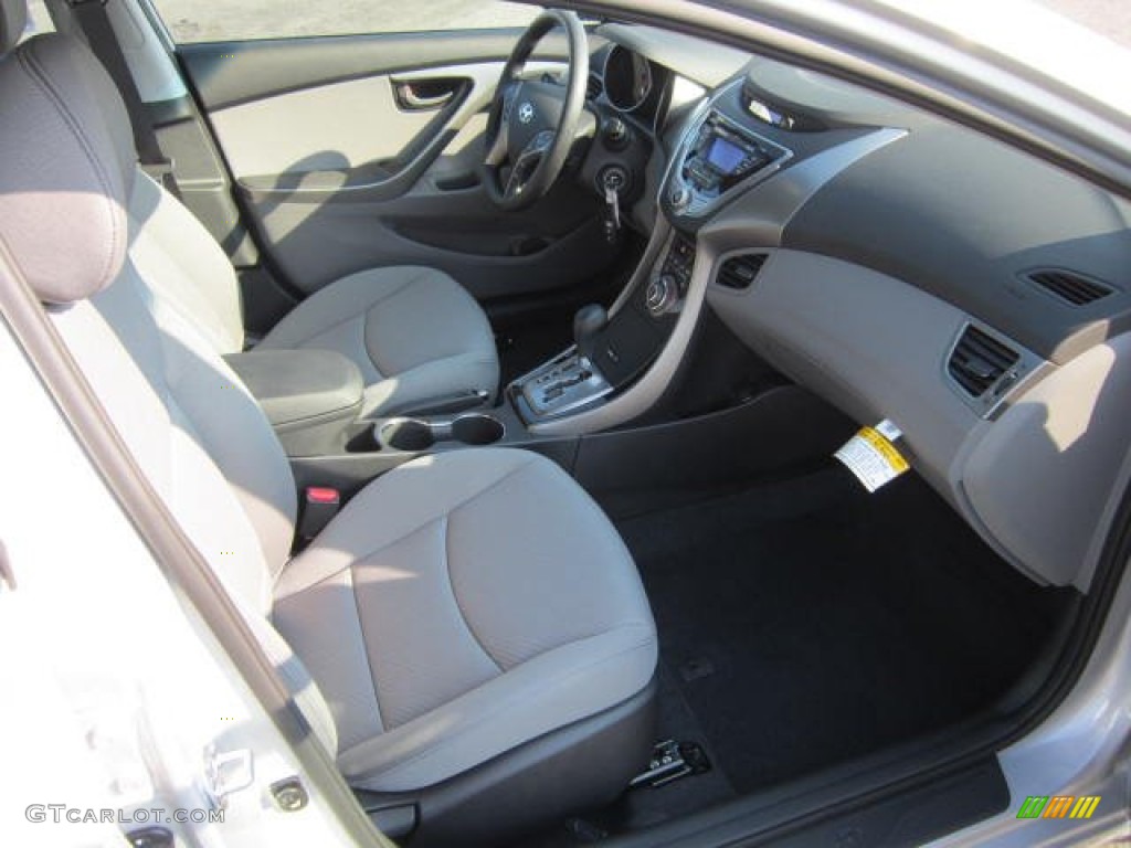 2013 Elantra GLS - Silver / Gray photo #10