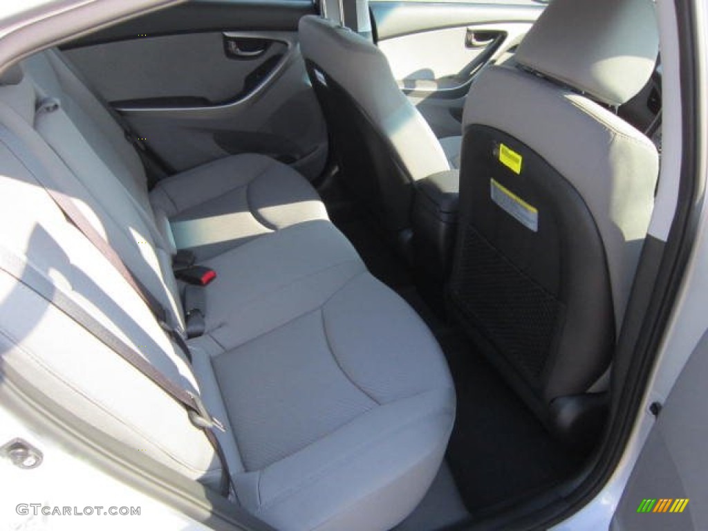 2013 Elantra GLS - Silver / Gray photo #12
