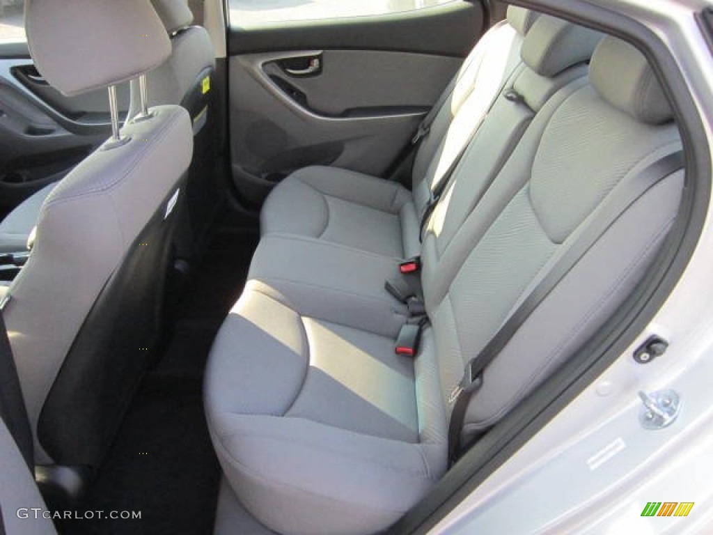 2013 Elantra GLS - Silver / Gray photo #13