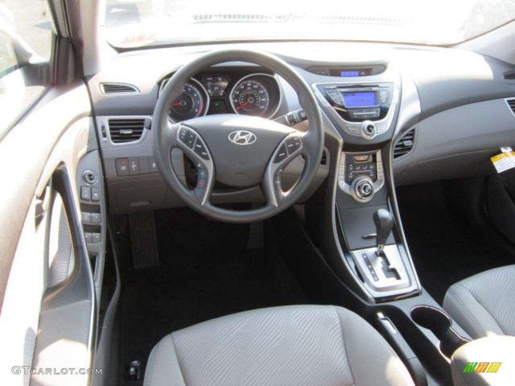 2013 Elantra GLS - Silver / Gray photo #14