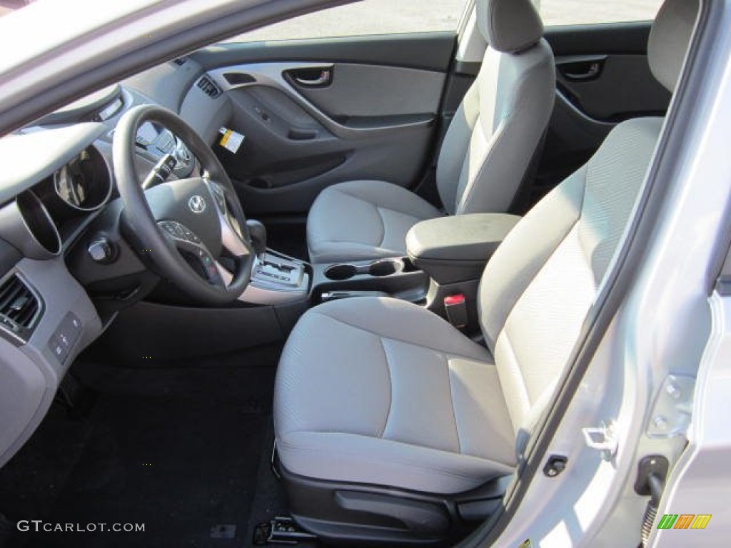 2013 Elantra GLS - Silver / Gray photo #15