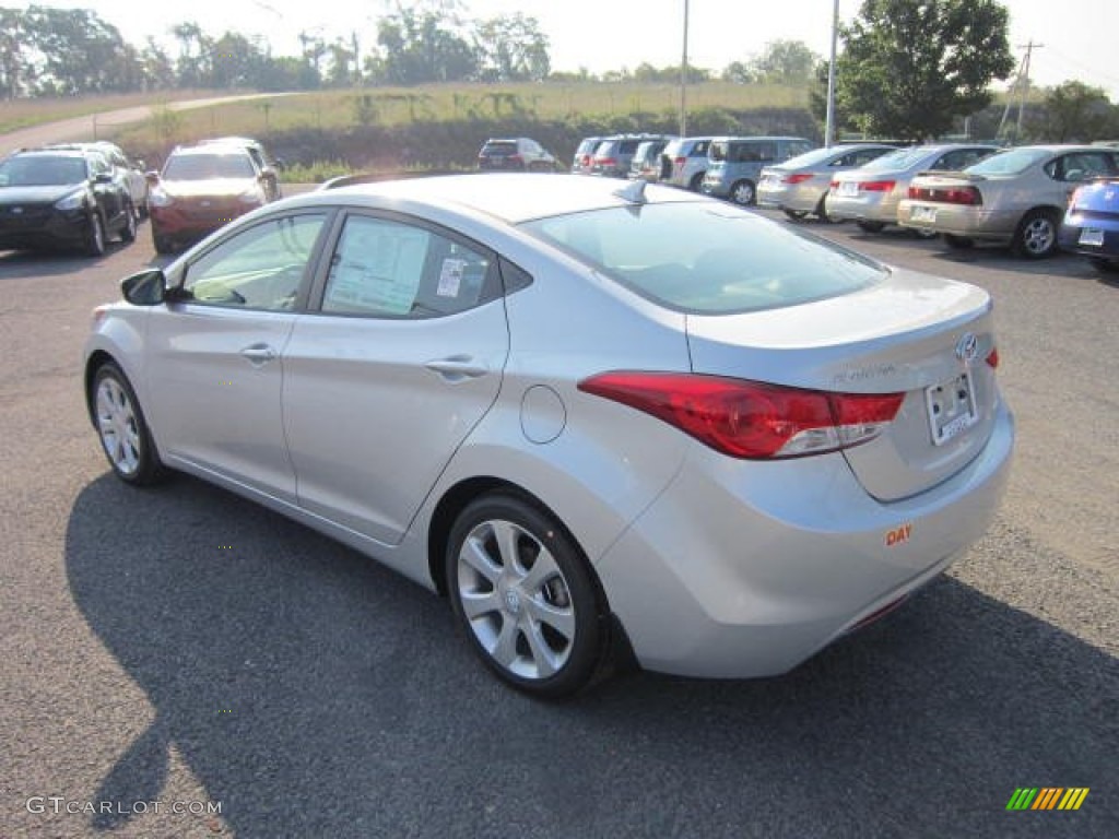 2013 Elantra Limited - Silver / Black photo #5