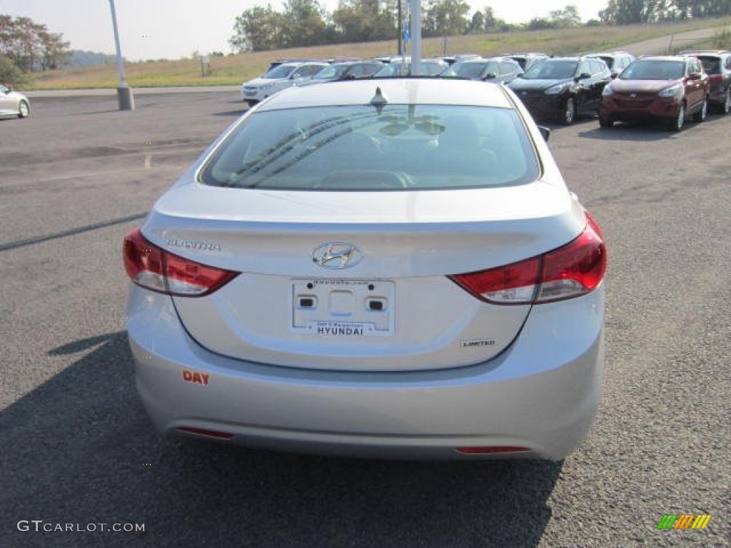 2013 Elantra Limited - Silver / Black photo #6