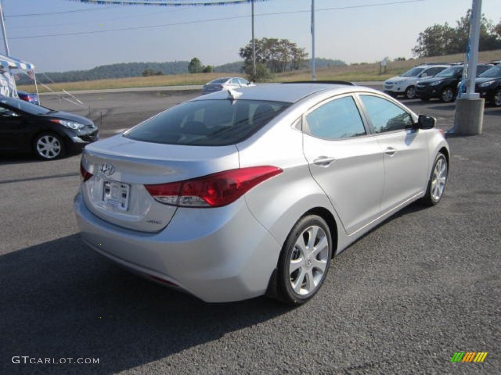 2013 Elantra Limited - Silver / Black photo #7