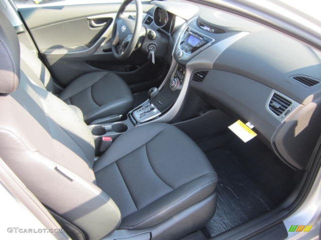 2013 Elantra Limited - Silver / Black photo #10