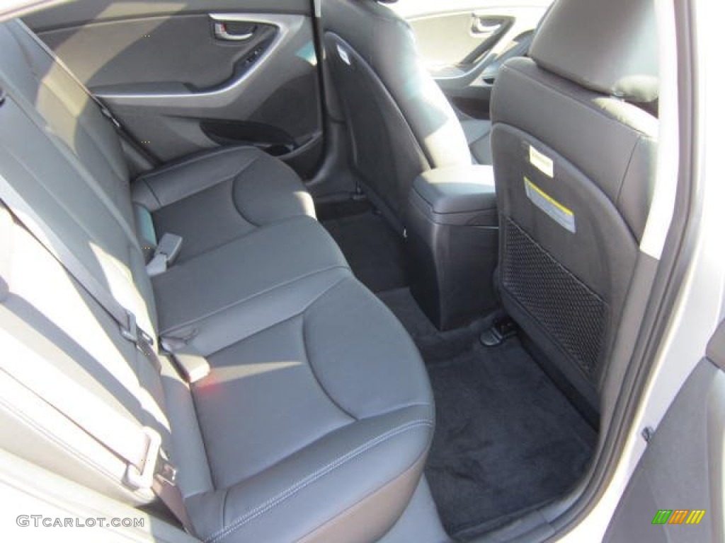 2013 Elantra Limited - Silver / Black photo #13