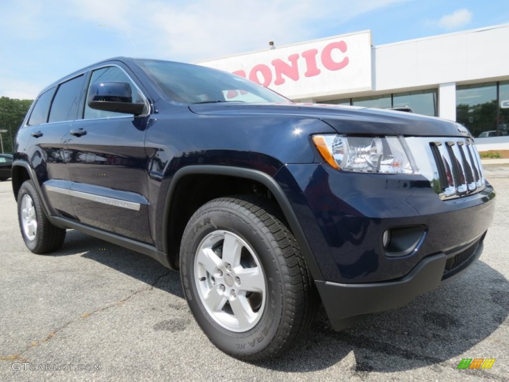 2013 Grand Cherokee Laredo - True Blue Pearl / Black photo #1