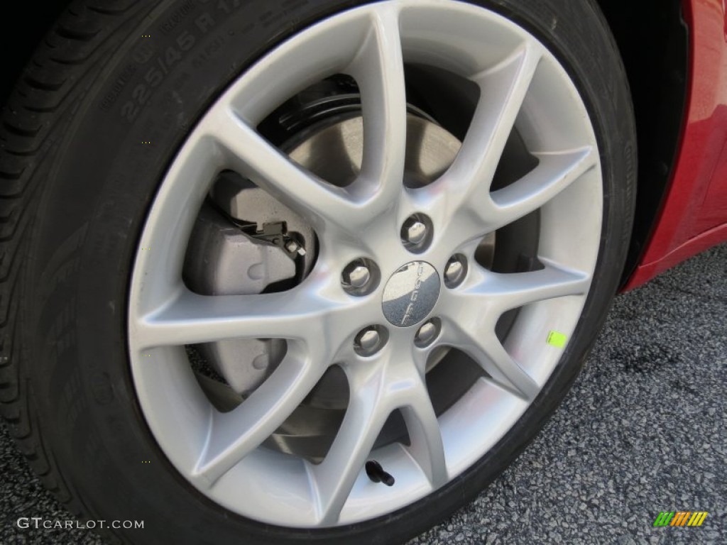 2013 Dodge Dart Rallye Wheel Photo #68929845