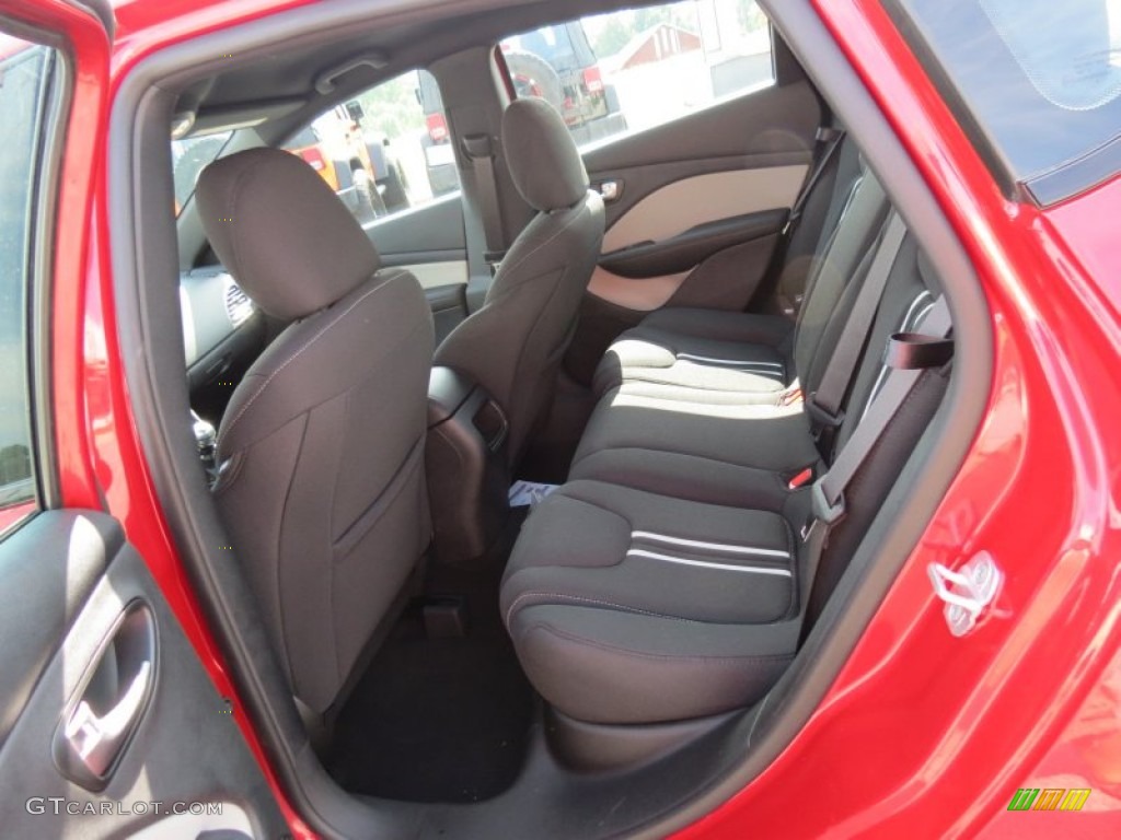 Black/Light Diesel Gray Interior 2013 Dodge Dart Rallye Photo #68929887