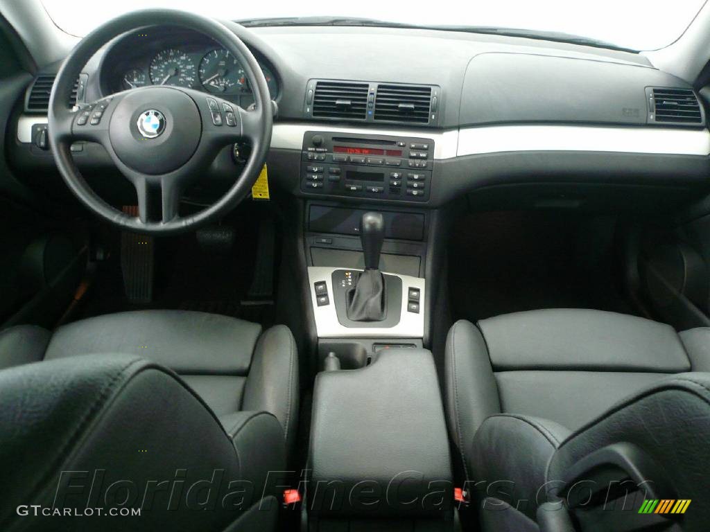 2004 3 Series 325i Coupe - Alpine White / Black photo #14