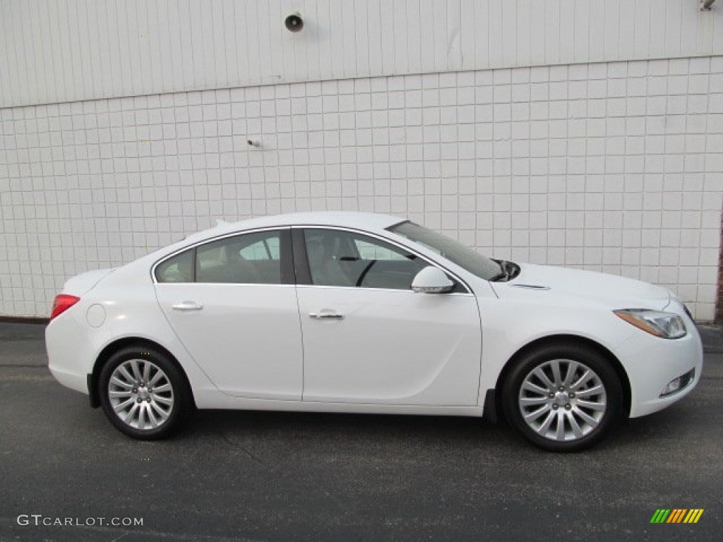 Summit White 2012 Buick Regal Standard Regal Model Exterior Photo #68930625