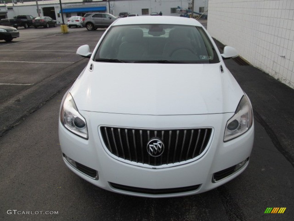 Summit White 2012 Buick Regal Standard Regal Model Exterior Photo #68930643