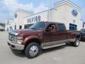 2008 Dark Copper Metallic Ford F450 Super Duty King Ranch Crew Cab 4x4 Dually #68889839