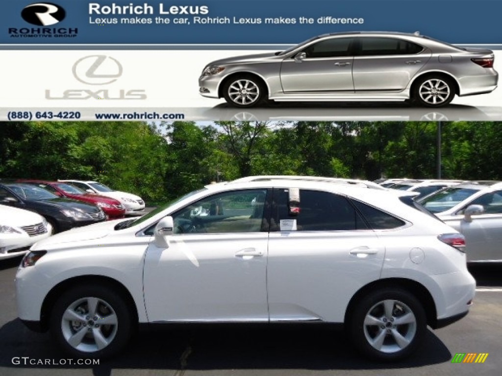 Starfire White Pearl Lexus RX