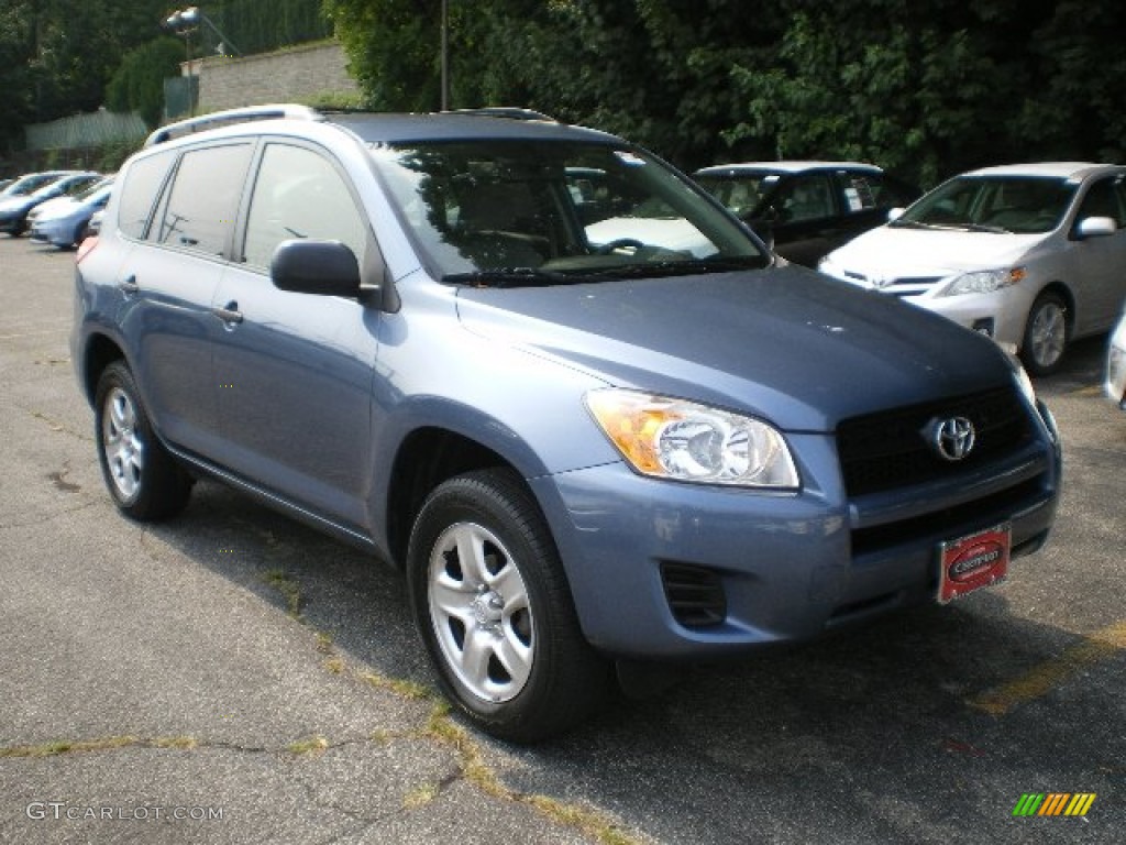 2009 RAV4 4WD - Pacific Blue Metallic / Ash Gray photo #5