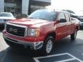 2010 Fire Red GMC Sierra 1500 SLE Extended Cab 4x4  photo #2