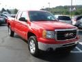 2010 Fire Red GMC Sierra 1500 SLE Extended Cab 4x4  photo #4