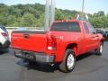 2010 Fire Red GMC Sierra 1500 SLE Extended Cab 4x4  photo #6