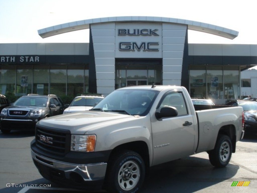 Silver Birch Metallic GMC Sierra 1500