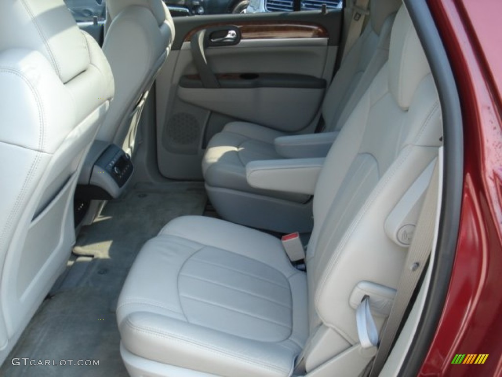 2010 Enclave CXL AWD - Red Jewel Tintcoat / Titanium/Dark Titanium photo #13