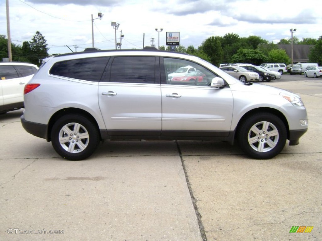 Silver Ice Metallic 2011 Chevrolet Traverse LT AWD Exterior Photo #68934084