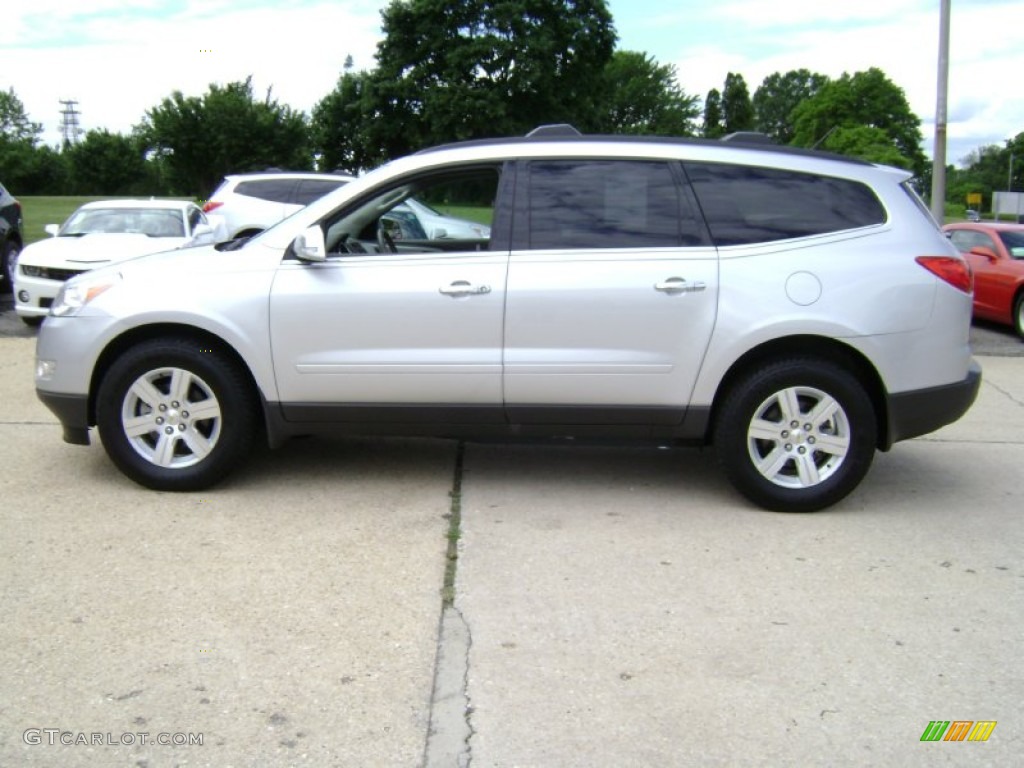 Silver Ice Metallic 2011 Chevrolet Traverse LT AWD Exterior Photo #68934105