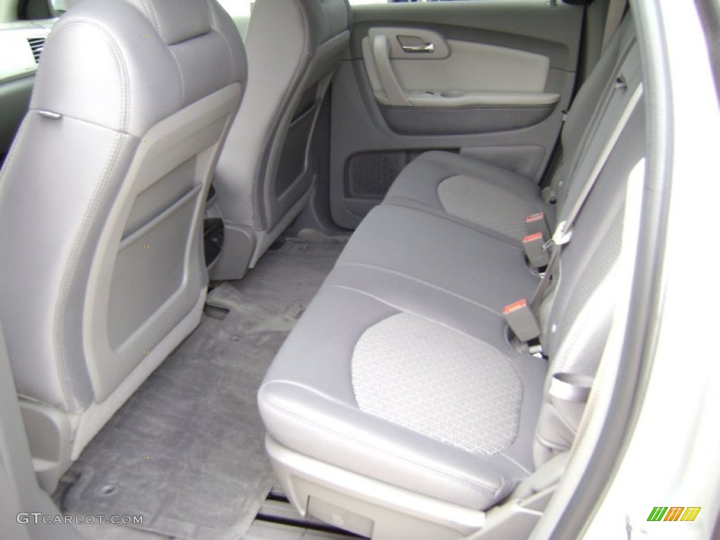 Dark Gray/Light Gray Interior 2011 Chevrolet Traverse LT AWD Photo #68934123