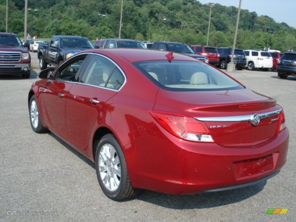 Crystal Red Tintcoat 2012 Buick Regal Standard Regal Model Exterior Photo #68934147
