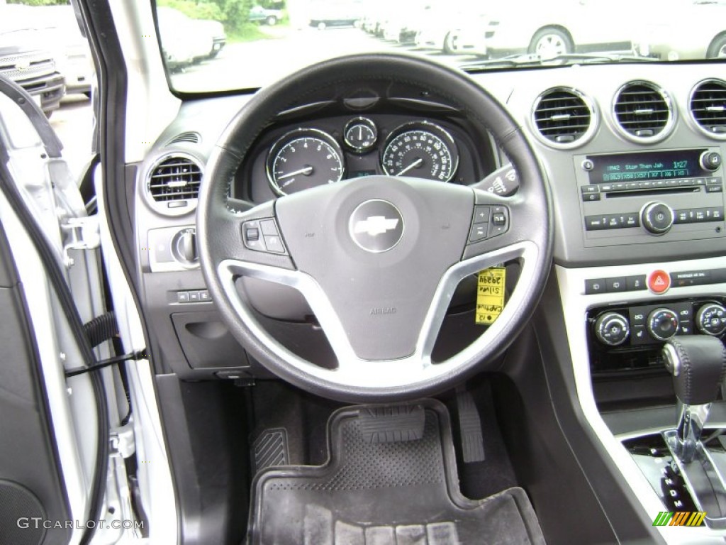 2012 Chevrolet Captiva Sport LT Black Steering Wheel Photo #68934420