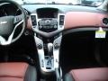 2012 Chevrolet Cruze Jet Black/Brick Interior Dashboard Photo