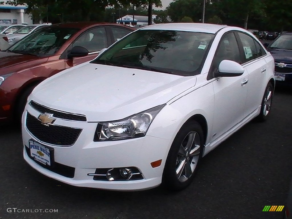 2012 Cruze LT/RS - Summit White / Cocoa/Light Neutral photo #1