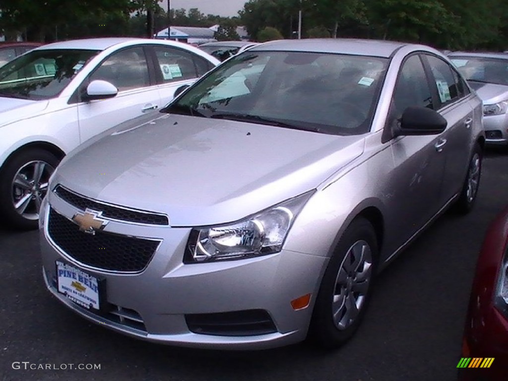 2012 Cruze LS - Silver Ice Metallic / Jet Black/Medium Titanium photo #1