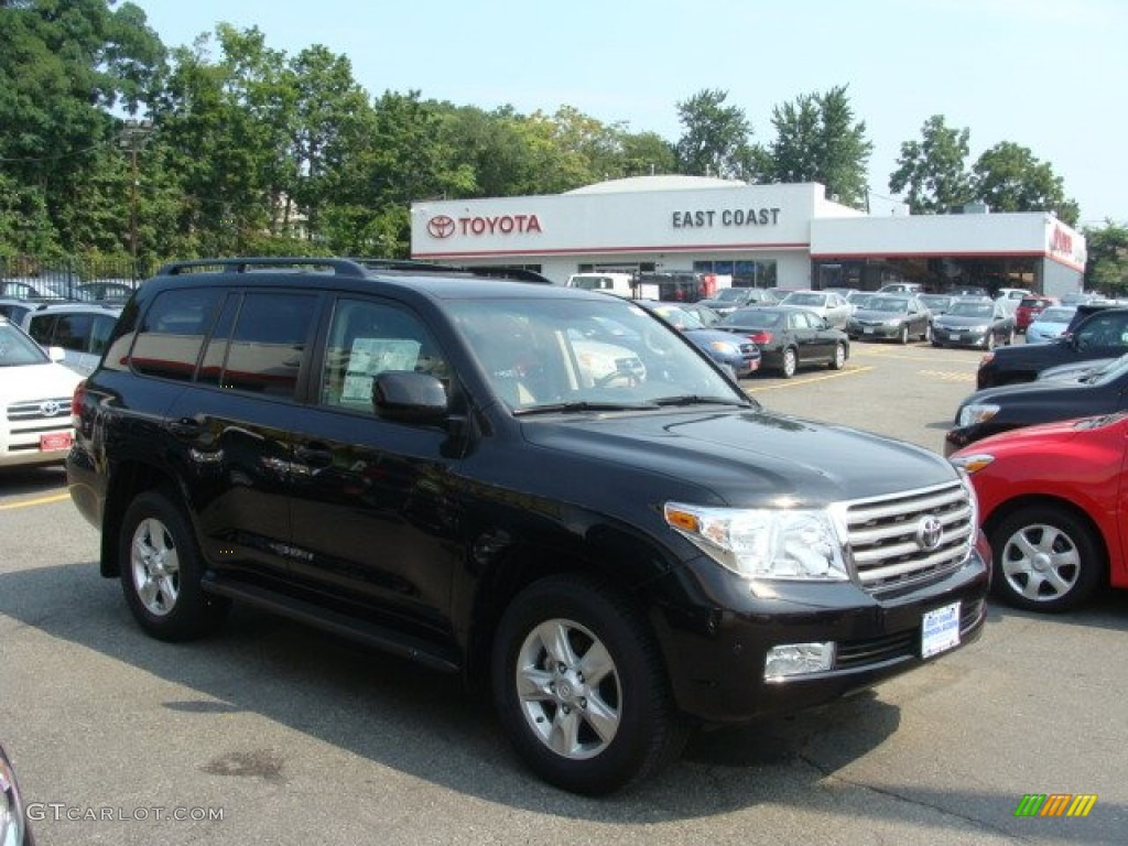 2011 Land Cruiser  - Black / Sand Beige photo #1