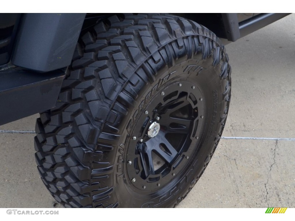 2011 Wrangler Rubicon 4x4 - Black / Black/Dark Saddle photo #7