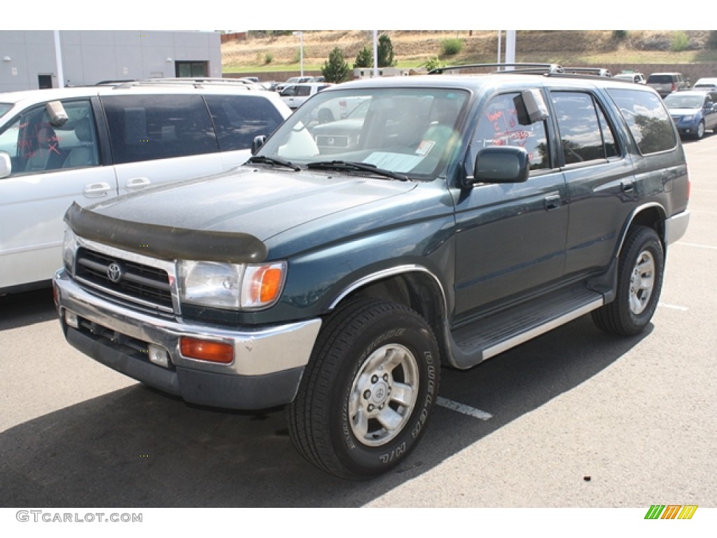 1997 4Runner SR5 4x4 - Evergreen Pearl Metallic / Gray photo #4