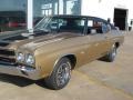 1970 Champagne Gold Chevrolet Chevelle SS 454 Coupe  photo #3