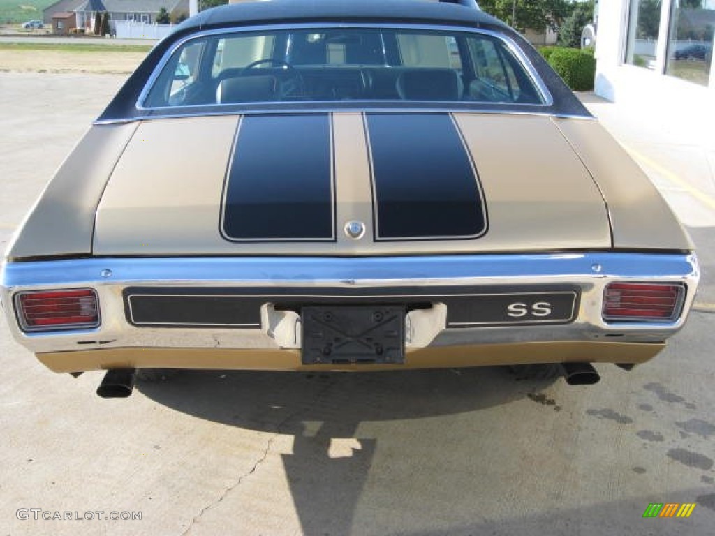 1970 Chevelle SS 454 Coupe - Champagne Gold / Black photo #6