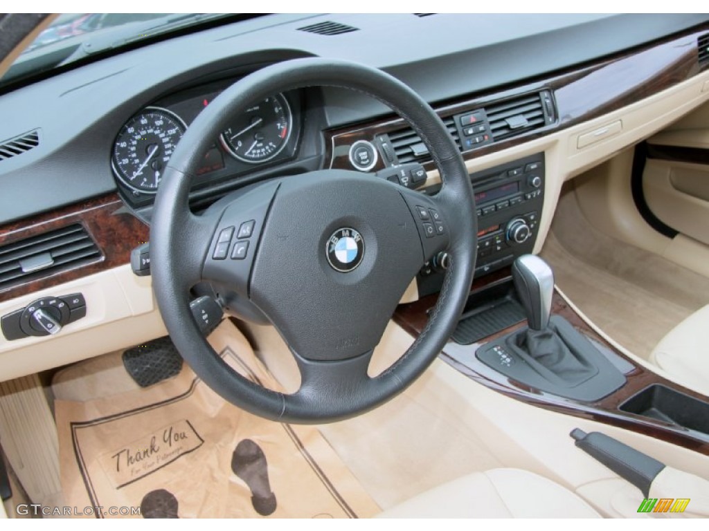 2010 3 Series 328i xDrive Sedan - Monaco Blue Metallic / Beige photo #12