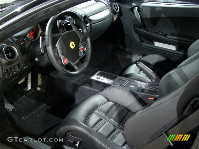 2006 Ferrari F430 Coupe F1 2006 Ferrari F430 Coupe F1, Black / Black, Interior Photo #68940